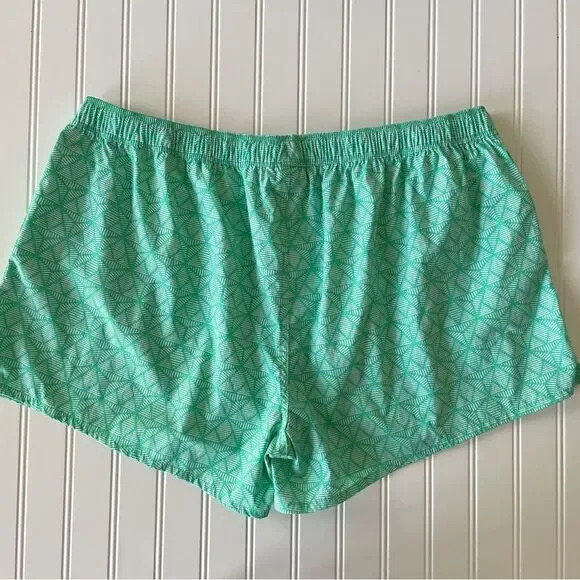 Lauren James Nylon Printed Shorts | Mint - Size XXL - Picture 2 of 7
